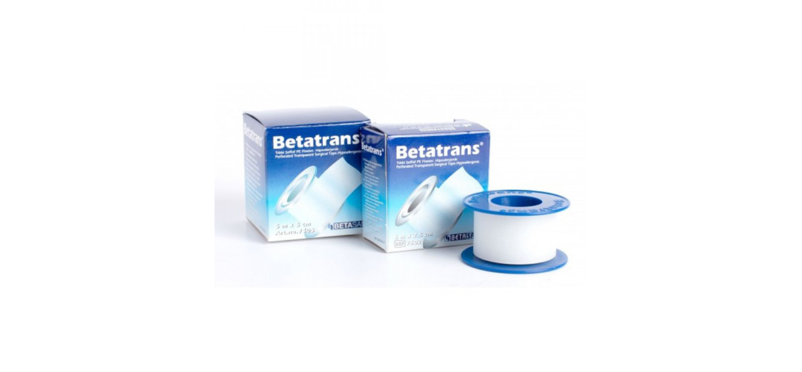 Şeffaf Flaster Betatrans