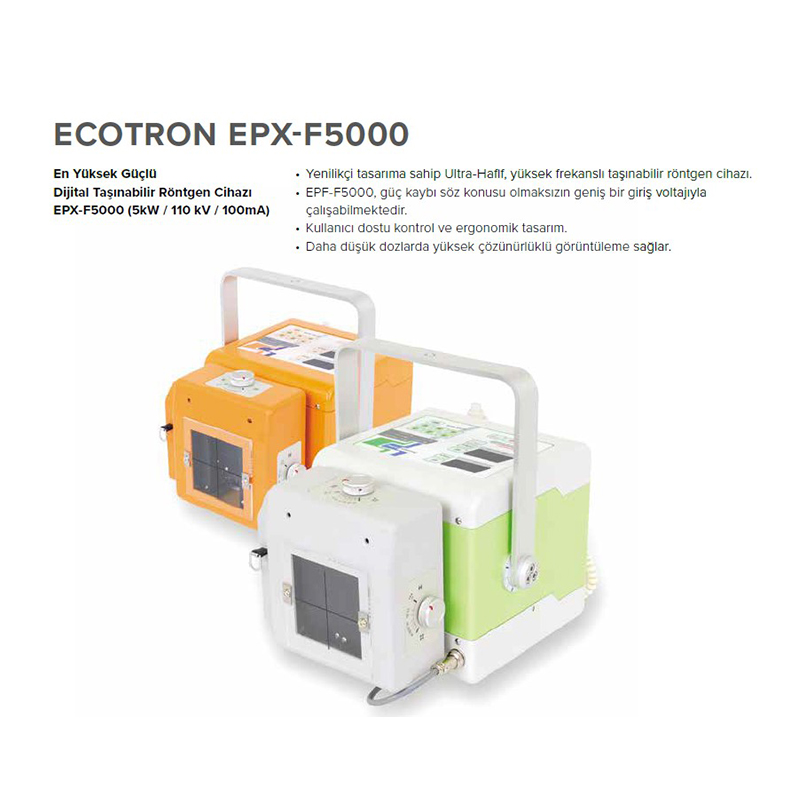 TAŞINABİLİR RÖNTGEN CİHAZI ECOTRON